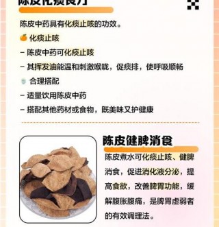 陈皮在煲汤中的多重作用：调味增香与养生功效详解