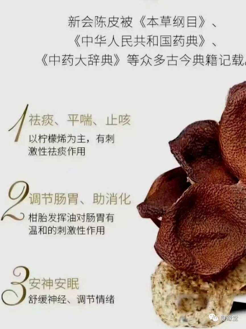 新会陈皮与白茶完美结合，养生功效妙韵自生