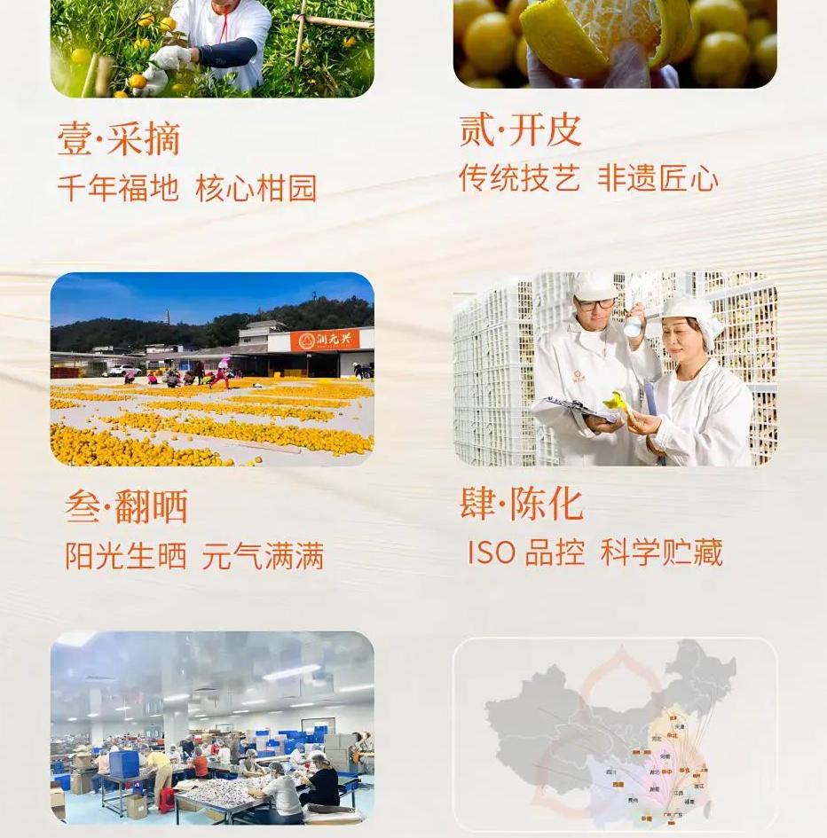 润元兴集团深耕新会核心产区，打造梅江大红与东甲贡皮陈皮文化