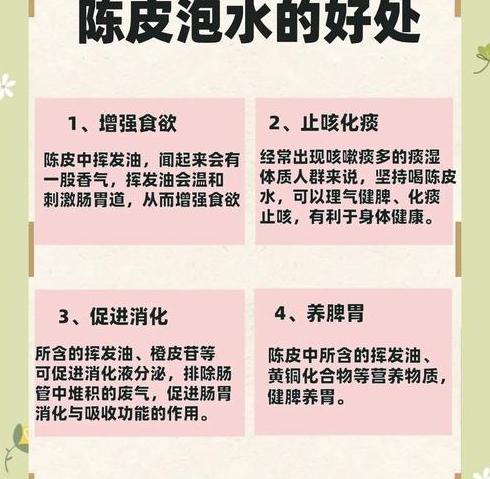 陈皮功效与作用详解：促进消化、改善心血管健康、祛痰平喘及抗炎效果