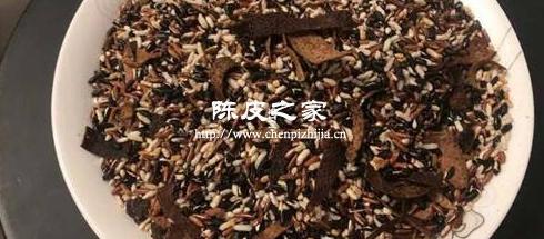 黑米与陈皮的完美搭配：开胃平气、调节肠胃的健康食谱推荐